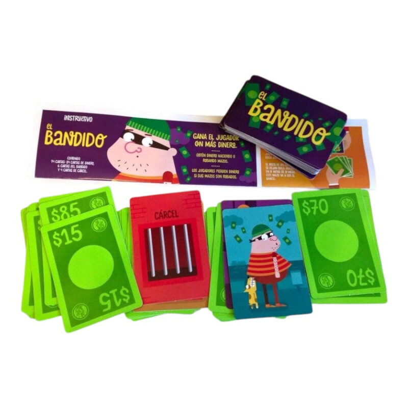 Juego de Cartas El Bandido Habichuelas Juego de Cartas El Bandido Habichuelas