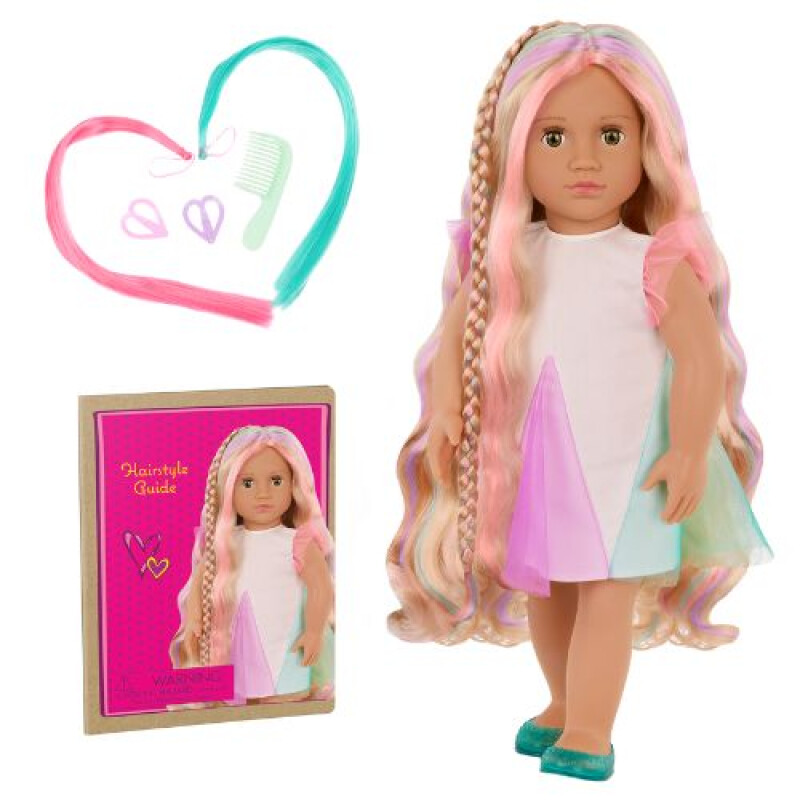 MUNECA c/PELO EXTENSIBLE y acc. - TESSIE Muneca C/pelo Extensible Y Acc. - Tessie