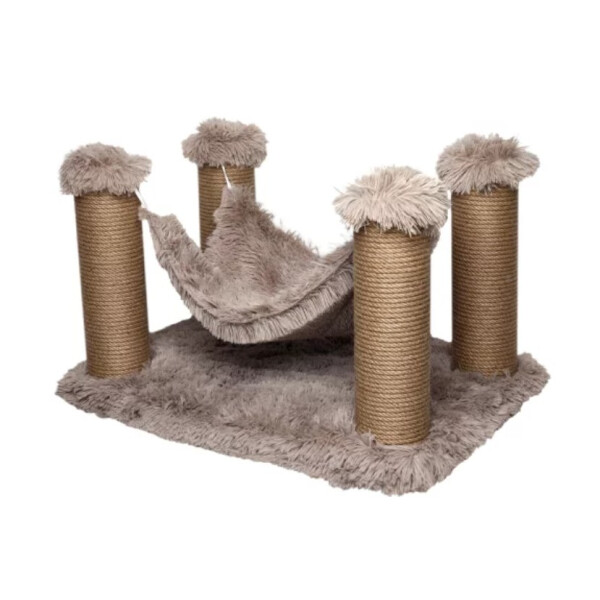 RASCADOR TREE LONG HAIR TVR60-16 LONG HAIR PLUSH BEIGE RASCADOR TREE LONG HAIR TVR60-16 LONG HAIR PLUSH BEIGE