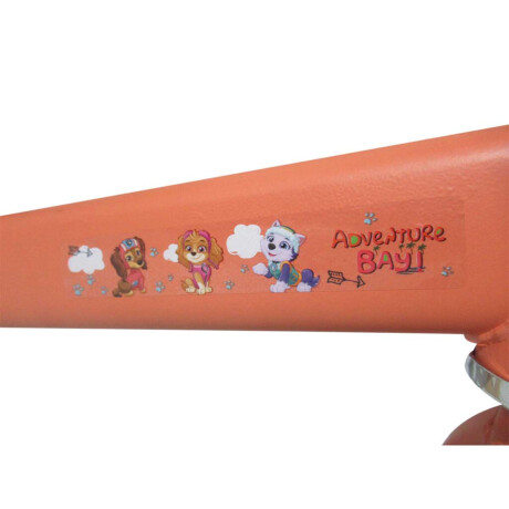 Bicicleta Infantil Equilibrio Paw Patrol 80 x 50 cm Coral