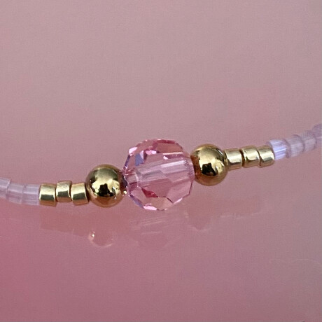 Pulsera LUA en acero y cristales Pulsera LUA en acero y cristales