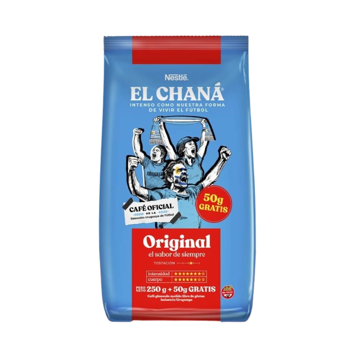 Cafe el Chaná Edición Uruguay 250 gr 