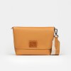 Morral Nina en cuero graneado Cuoio