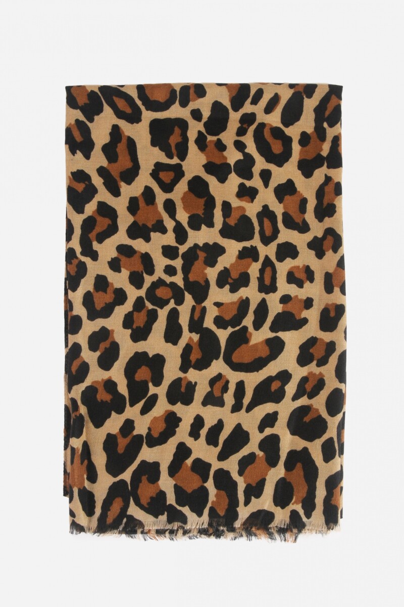 Pashmina animal print animal print