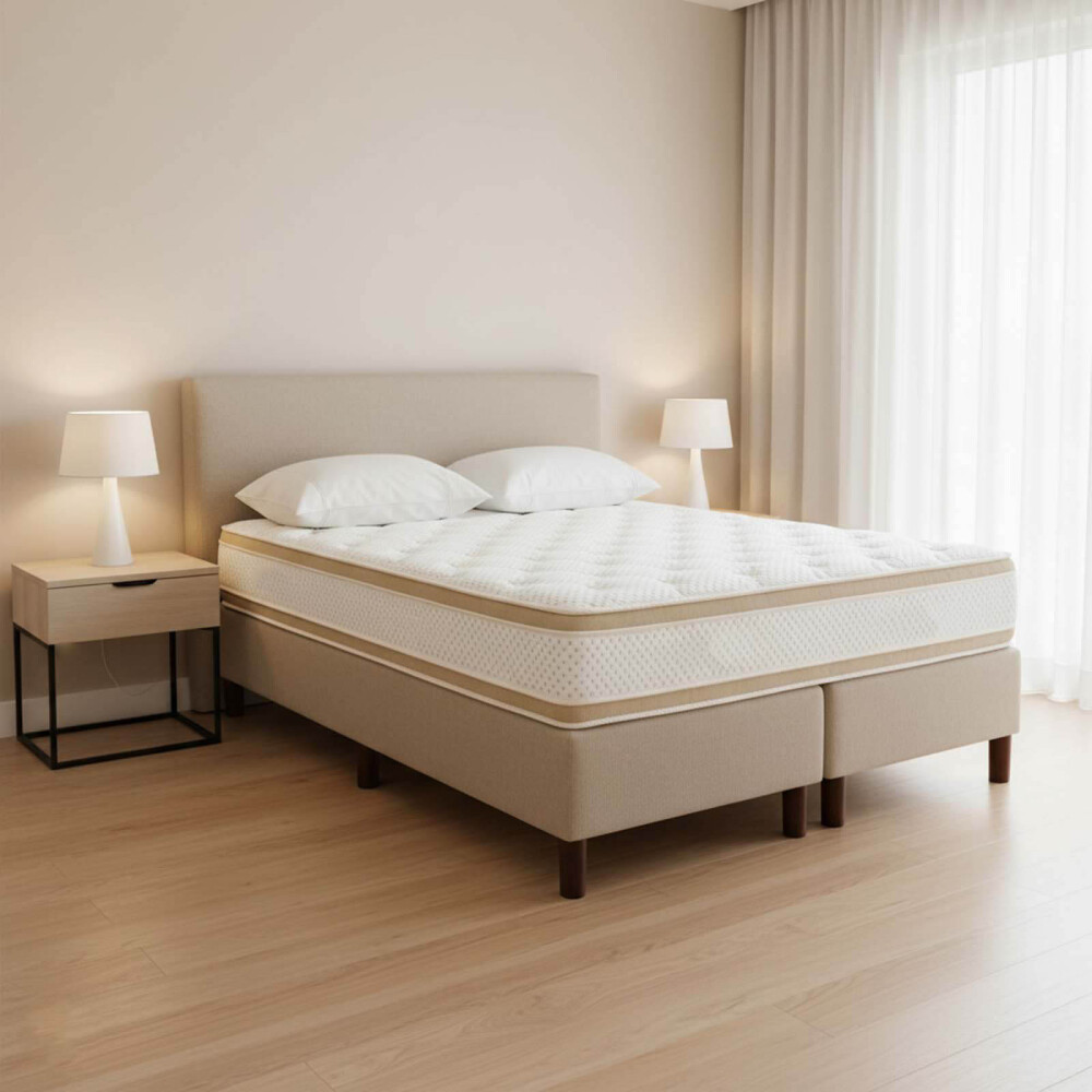 SOMMIER DE ESPUMA IVORY A KING