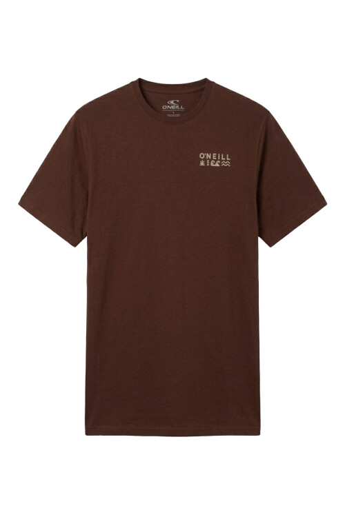 Remera O'Neill Glyphs Café Remera O'Neill Glyphs Café
