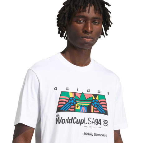Remera Graphic Archive África 94 De Hombre Blanco