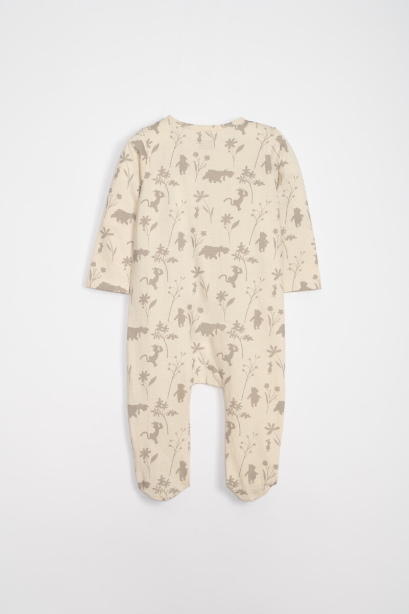Pack x2 enterito pijama estampado Winnie The Pooh