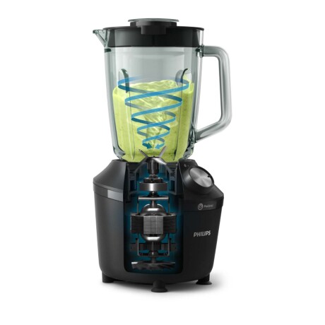 LICUADORA PHILIPS 1-25-LITROS NEGRO HR2291/41