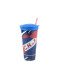 VASO 2 EN 1 NACIONAL Licencias Azul Royal, Rojo, Blanco
