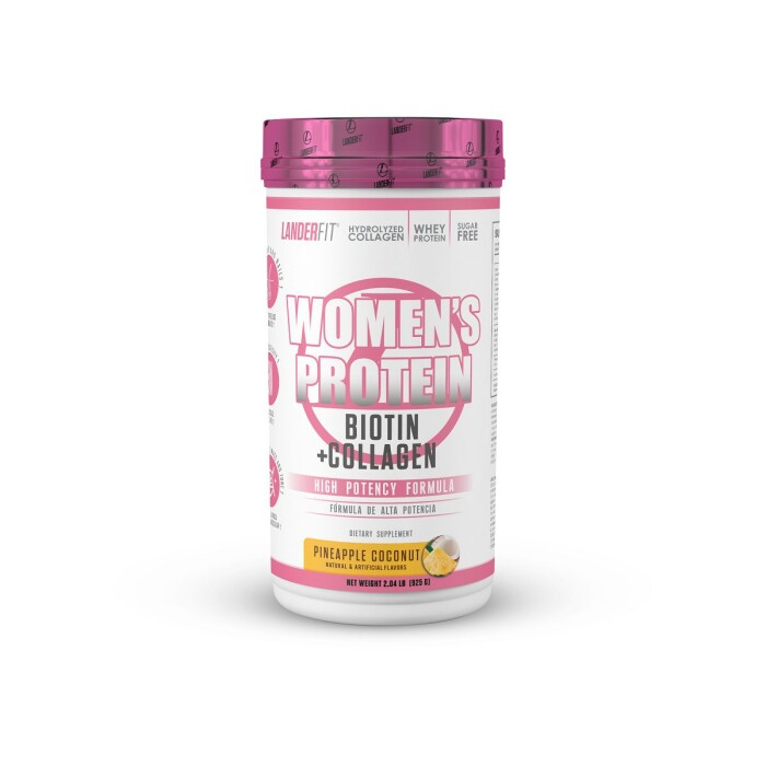 LANDERFIT WOMENS PROTEIN PINEAPLE COCO. única