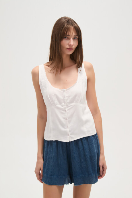 Musculosa Mazzal Blanco