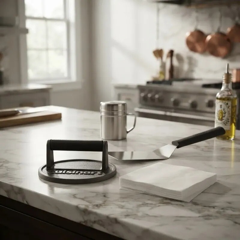 Kit Smasher para hamburguesas - Cuisinart Kit Smasher para hamburguesas - Cuisinart