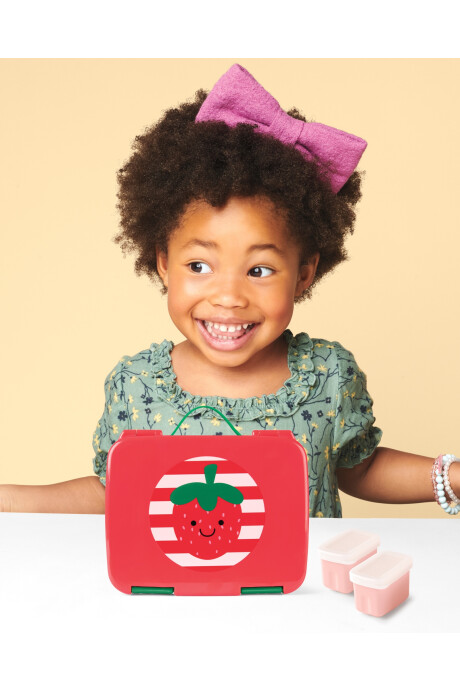 Lonchera caja bento, diseño frutilla Lonchera caja bento, diseño frutilla