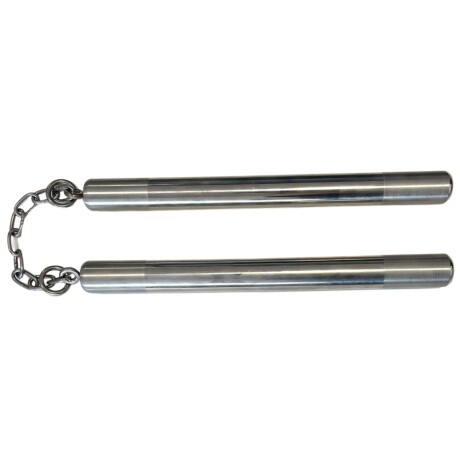 Nunchaku de acero inoxidable, 27cm Nunchaku de acero inoxidable, 27cm