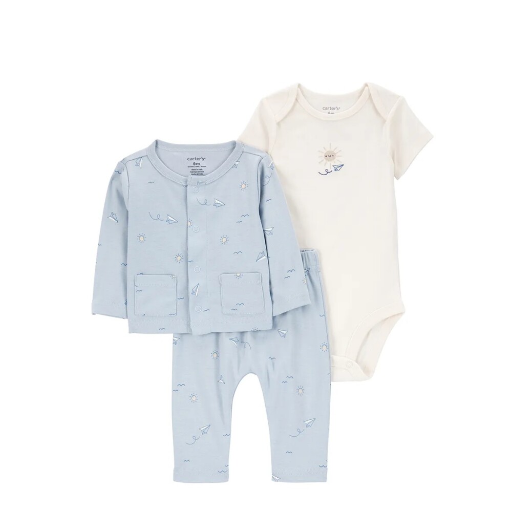 Primera Muda Carters Aviones Primera Muda Carters Aviones
