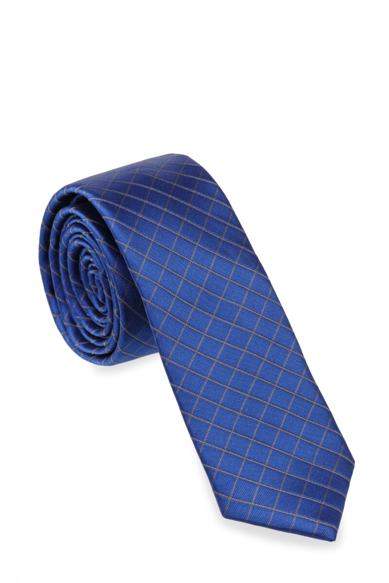 Corbatin 5 cm - AZUL 