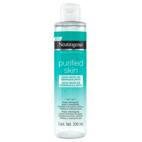 Agua Micelar Neutrogena Purified Skin 200ml Agua Micelar Neutrogena Purified Skin 200ml