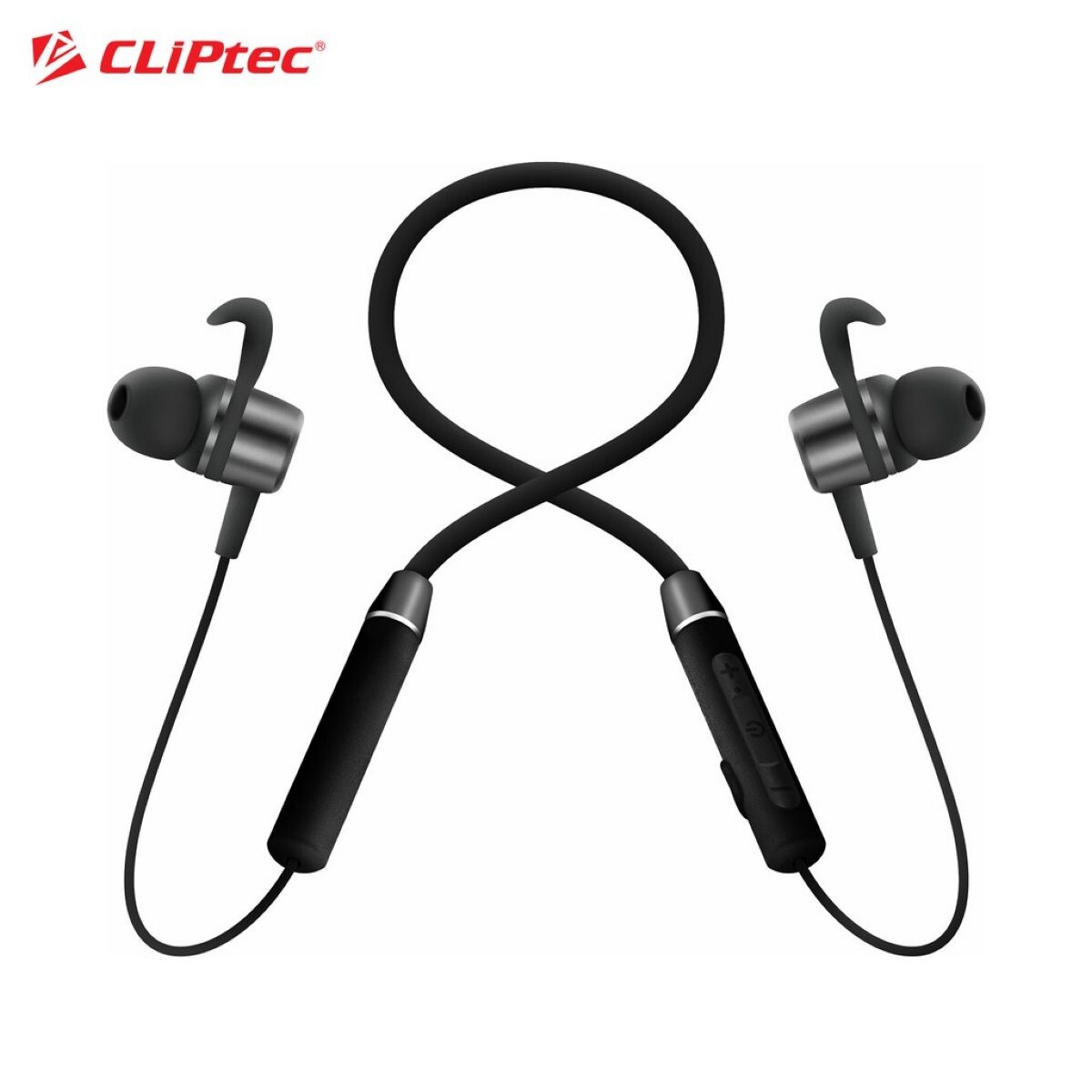 Auricular Cliptec 260 Wireless Deportivo Gray 
