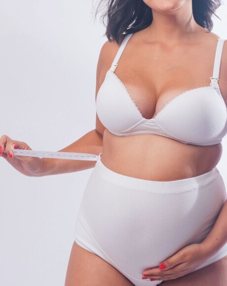 Bombacha Maternal Emilia Blanco
