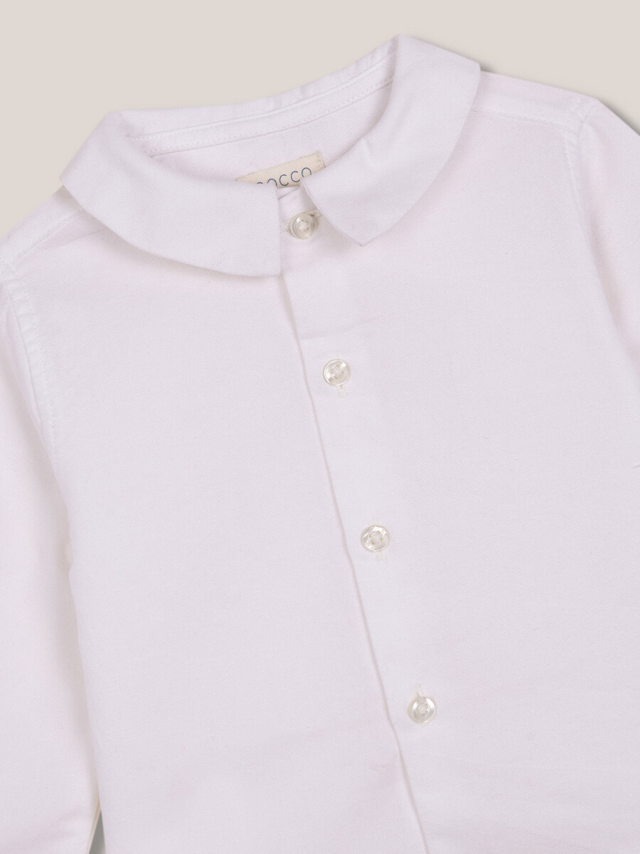 Camisa De Oxford Blanco