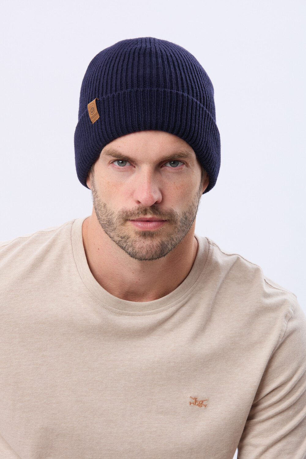 GORRO TEJIDO Azul