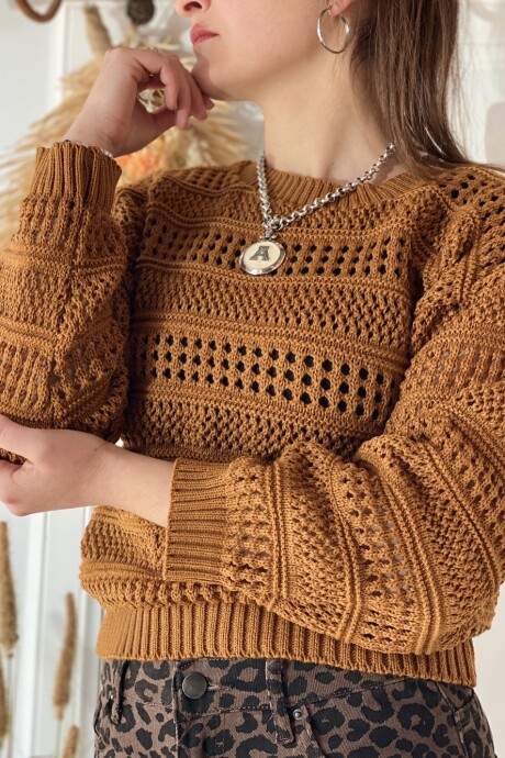 Sweater Malena Marron