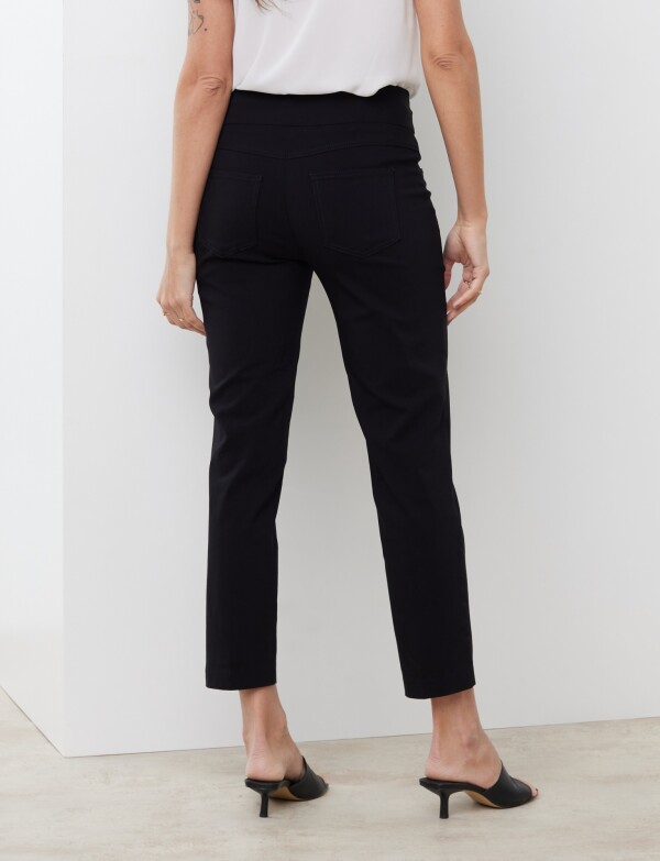 Pantalon Pull On Ankle NEGRO