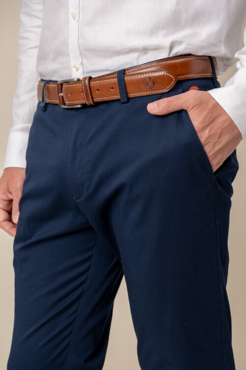 Pantalón Slim Fit Azul