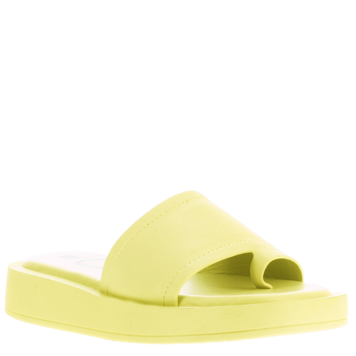Sandalias de Mujer Miss Carol DALIA con tira frontal - Amarillo Limón 
