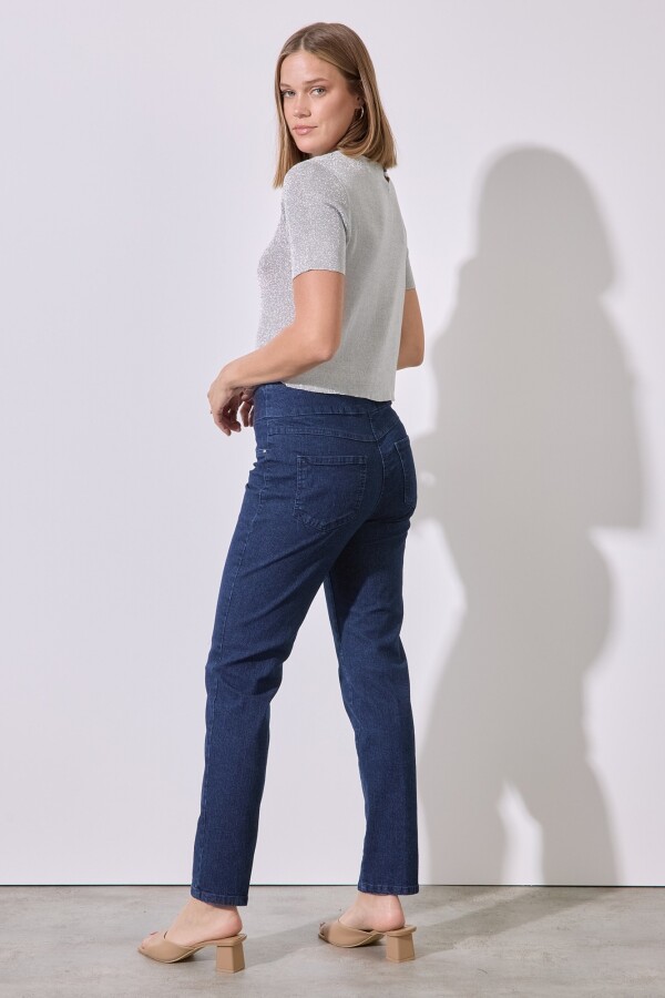 Jegging Pretina Ancha JEAN OSCURO