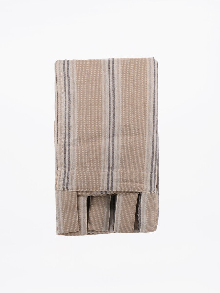 CORTINA RAYAS BEIGE