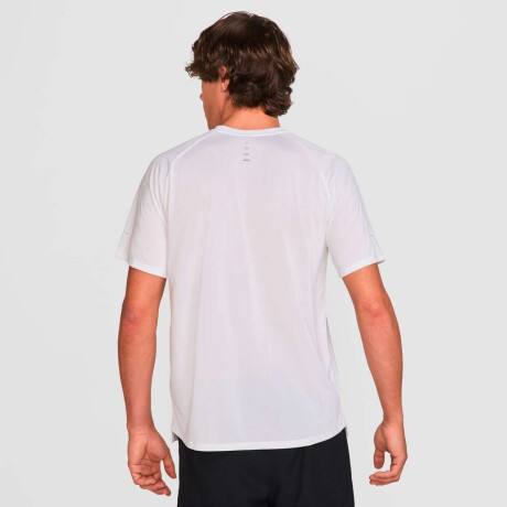 Remera Nike Dri-Fitadv Stride Manga Corta de Hombre Blanco