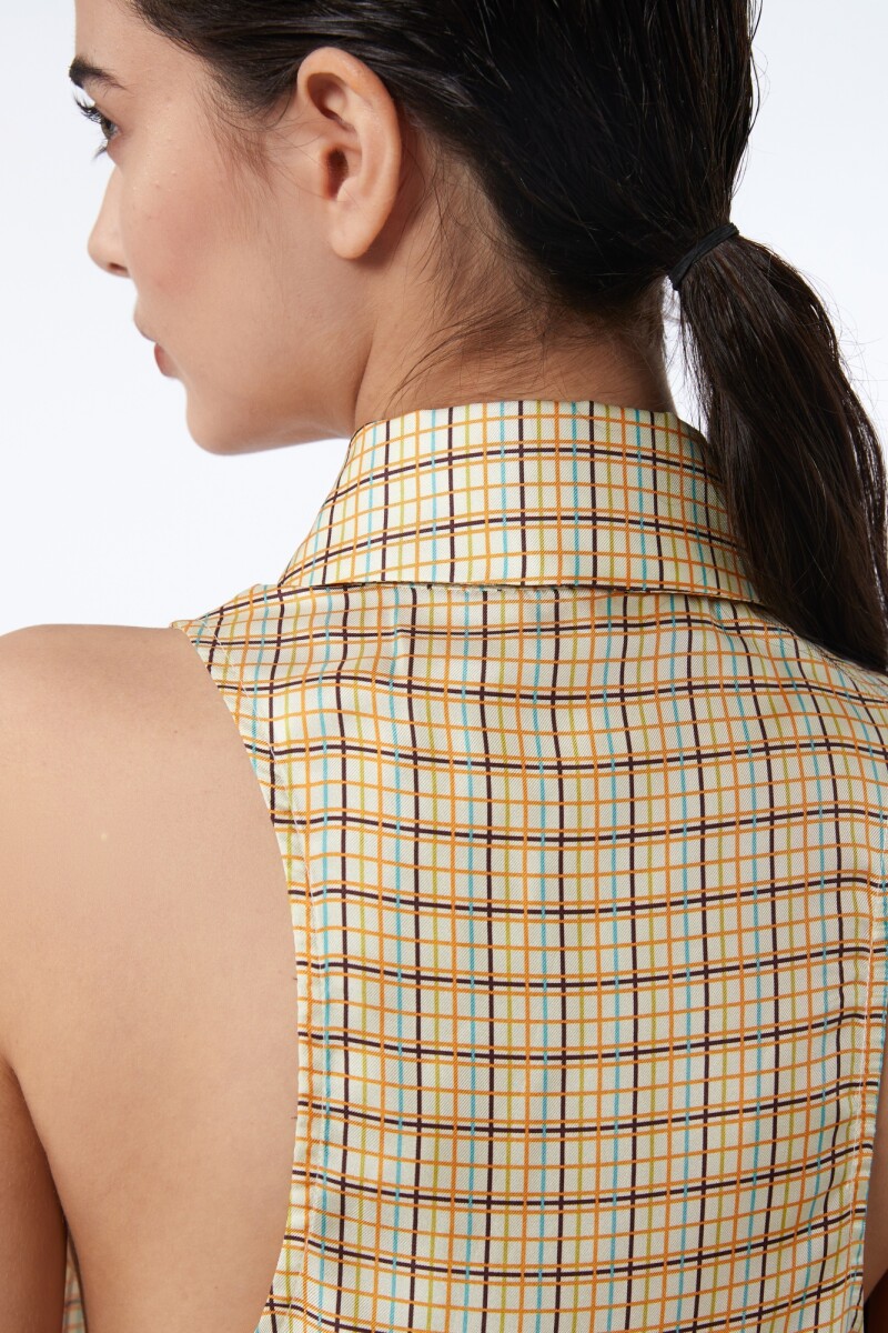 FANCY SHIRT Naranja