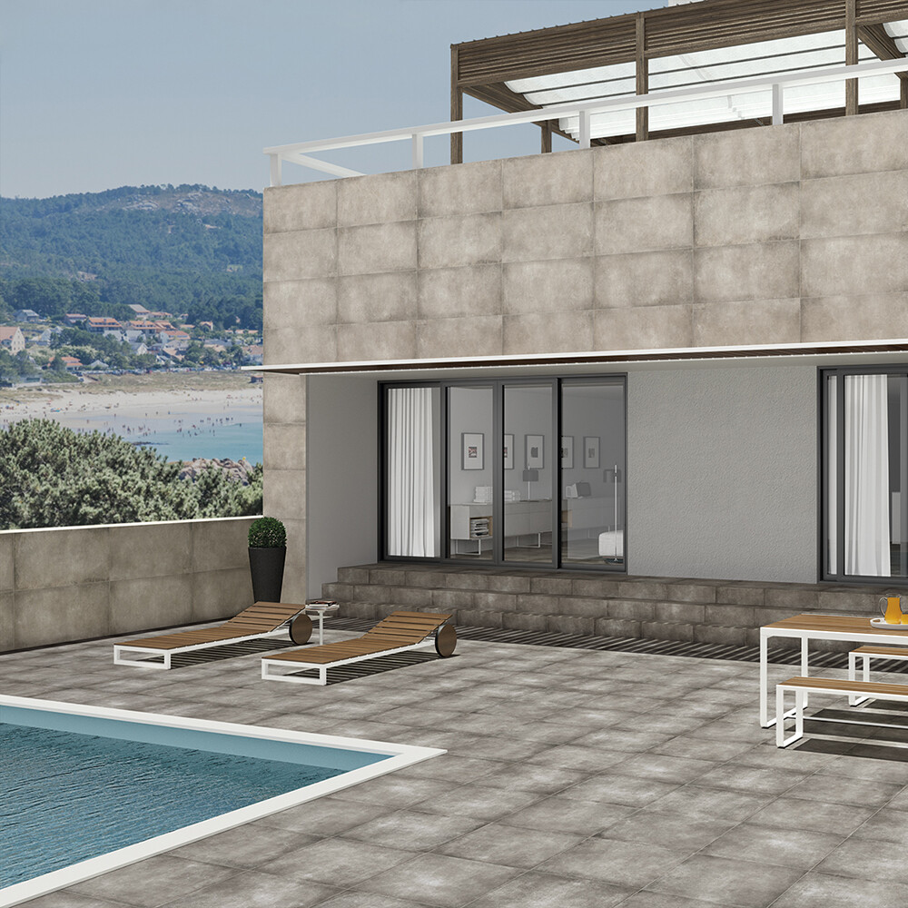 PORCELANATO PARA INTERIOR O EXTERIOR BASILEA MARENGO "A" 60X60 CM Porcelanato Para Interior O Exterior Basilea Marengo "a" 60x60 Cm