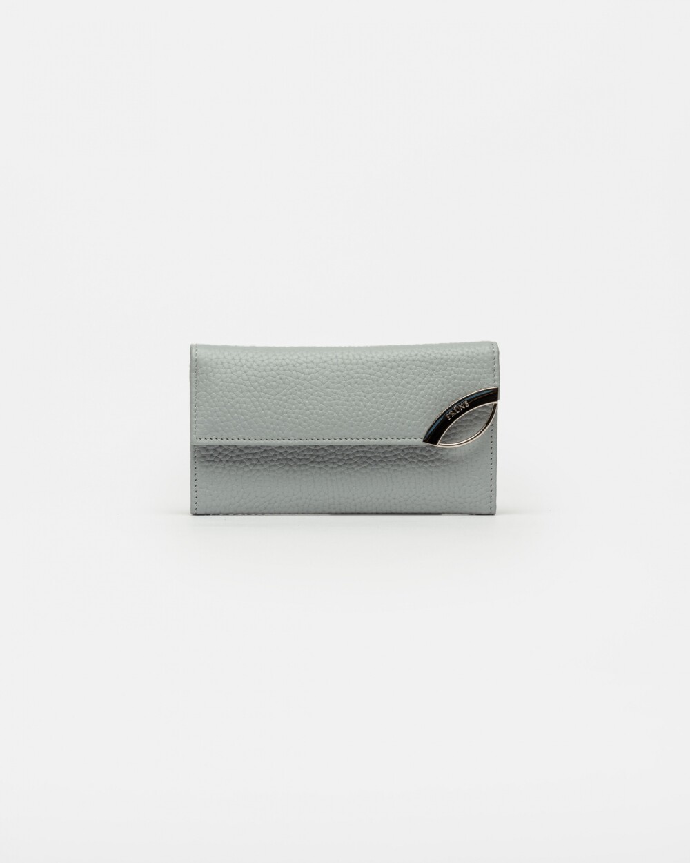 Billetera Katy En Cuero Graneado Cloudy