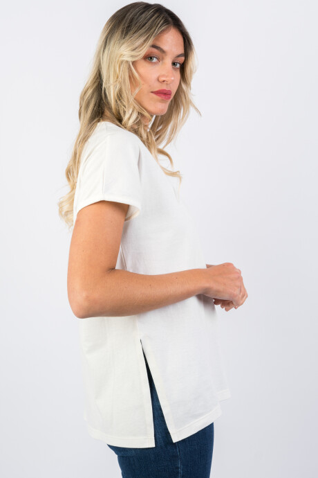 Remera Aurora Crudo Liso