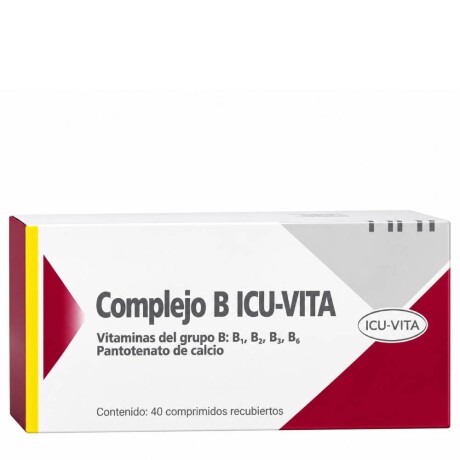 Complejo B ICU 40 Comprimidos Complejo B ICU 40 Comprimidos