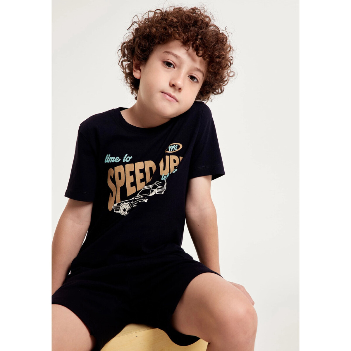 CAMISETA MM MASC - PRETO 