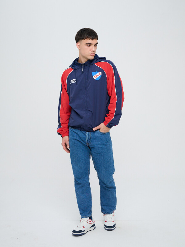 Campera Venti Nacional Hombre Azul Marino, Rojo