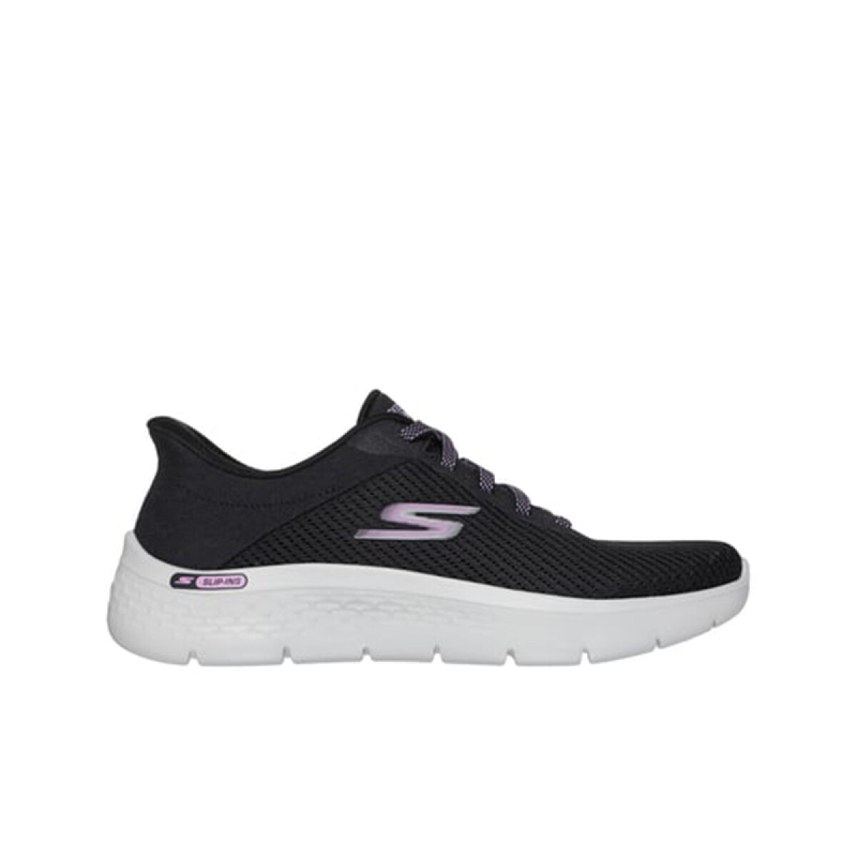 Championes Slip-Ins: Go Walk Flex - Negro 