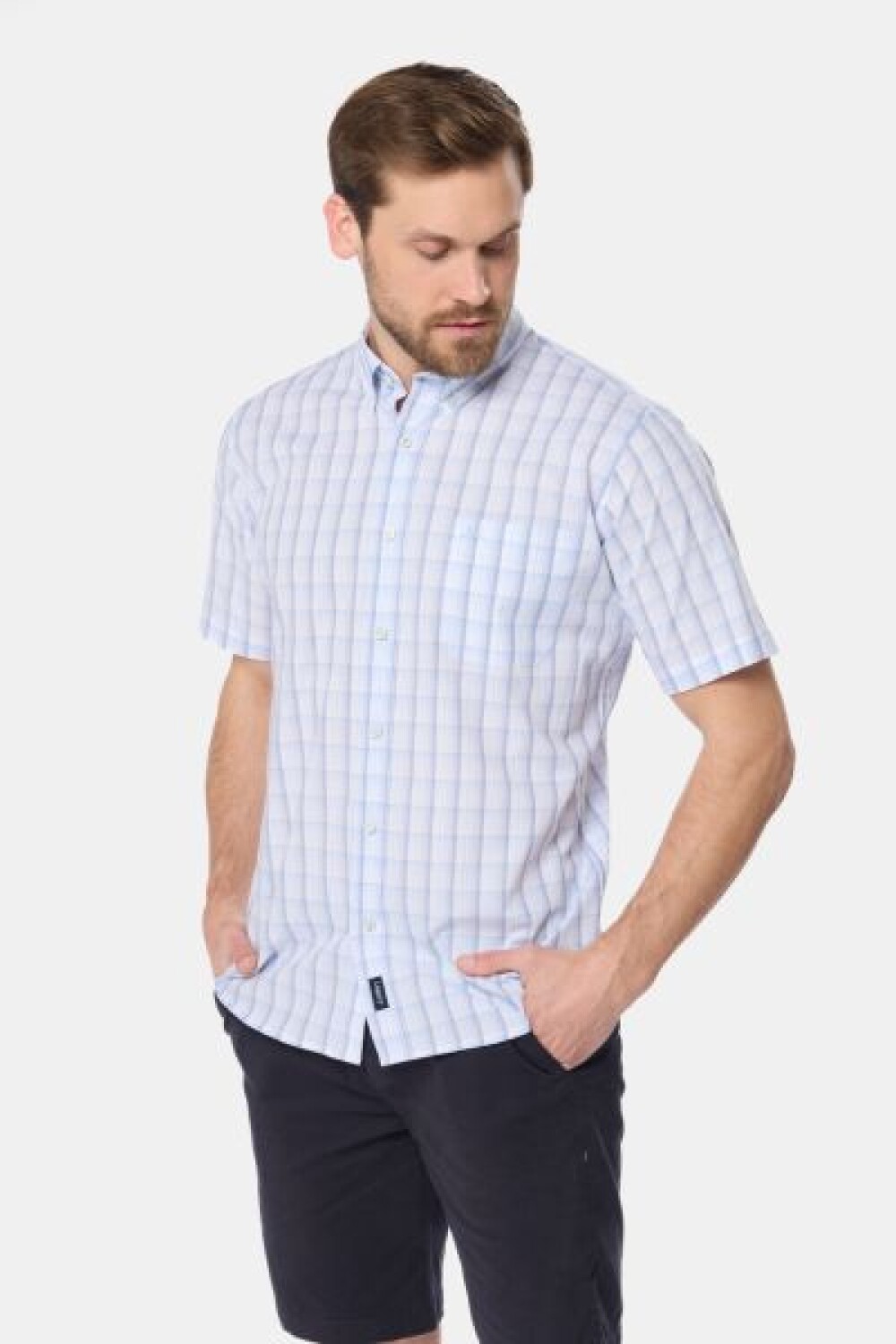 CAMISA SPORT A CUADROS Unico