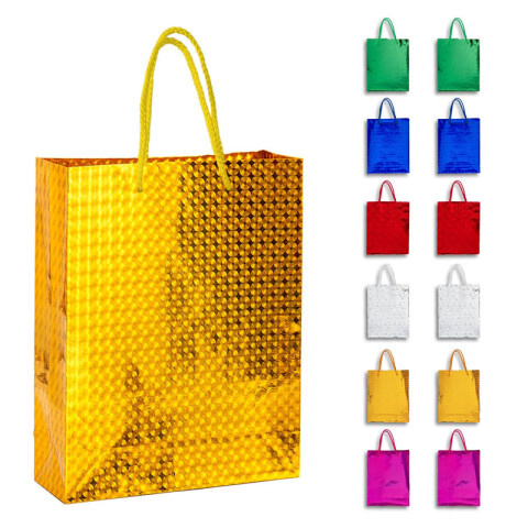 Bolsa de regalo papel brilloso 34x26,5x8cm Bolsa De Regalo Papel Brilloso 34x26,5x8cm