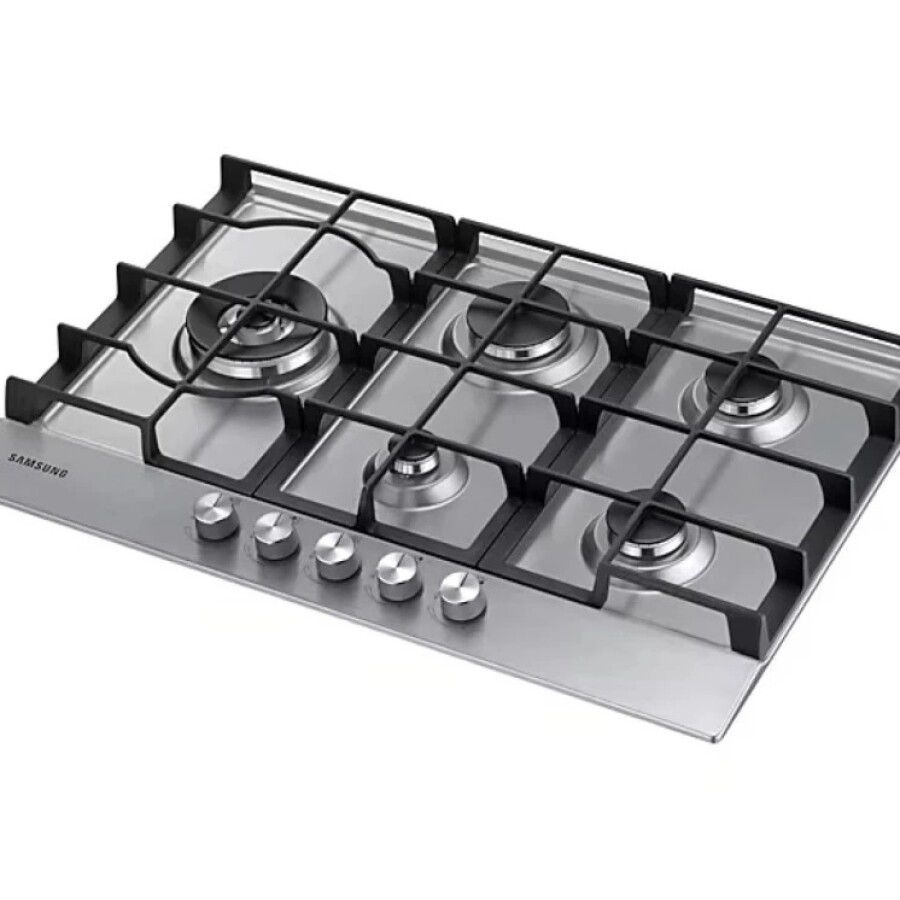 Anafe a Gas 5 Hornallas acero Samsung NA75J3030AS/B1/ NIC Anafe a Gas 5 Hornallas acero Samsung NA75J3030AS/B1/ NIC