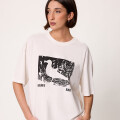 T-SHIRT M/C GAVIOTA DIXIE Blanco