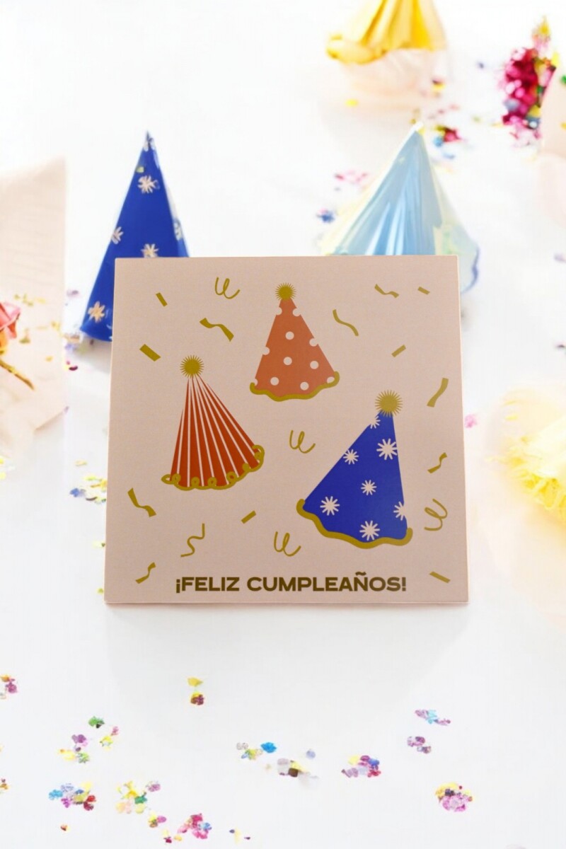 Tarjeta cumpleaños 10x10 - DISEÑO 9 