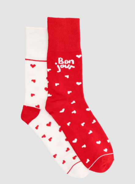 Media sujeción suave pack 2 (lisa + diseño) Variante 31