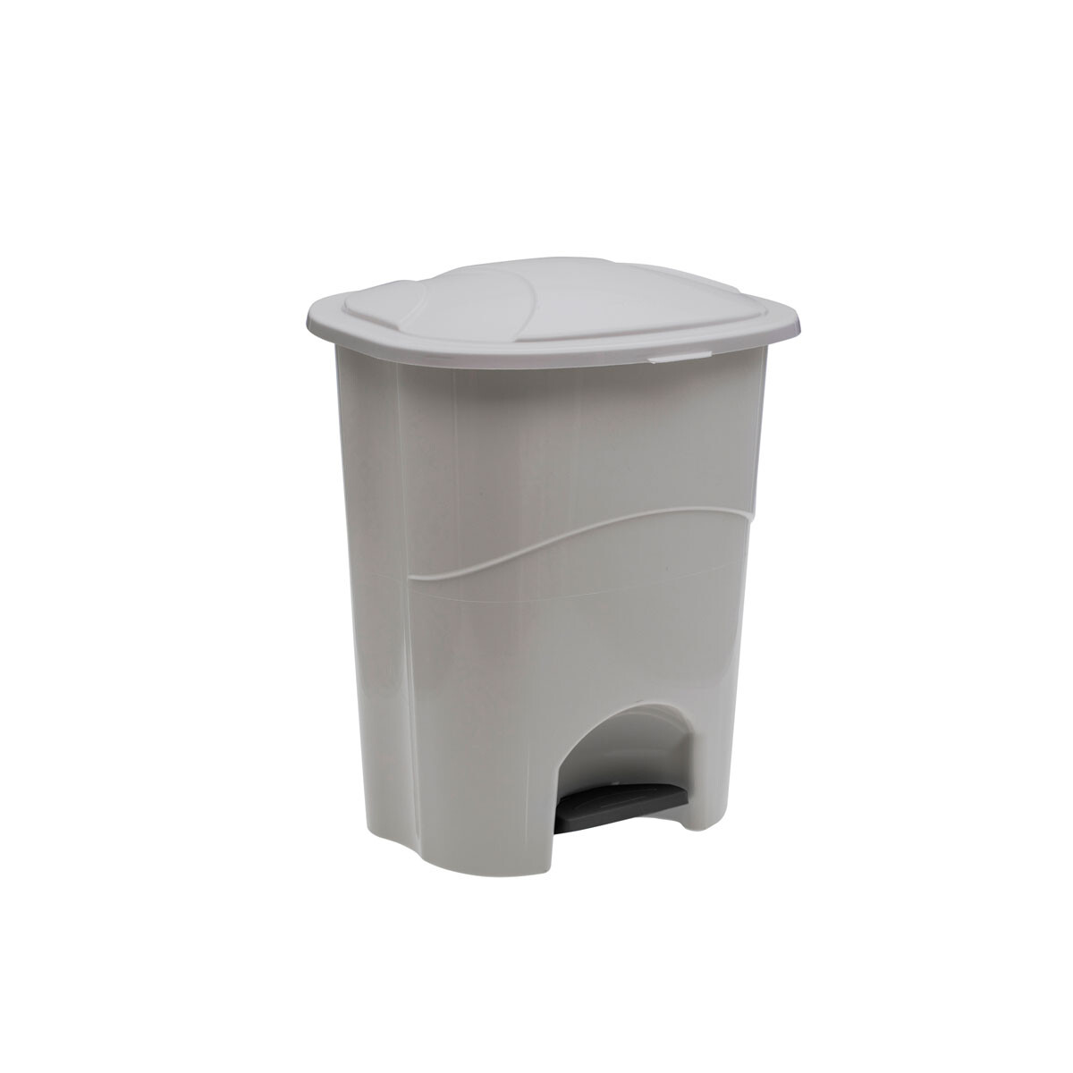 TARRO RESIDUOS CON PEDAL 10 LT BLANCA 