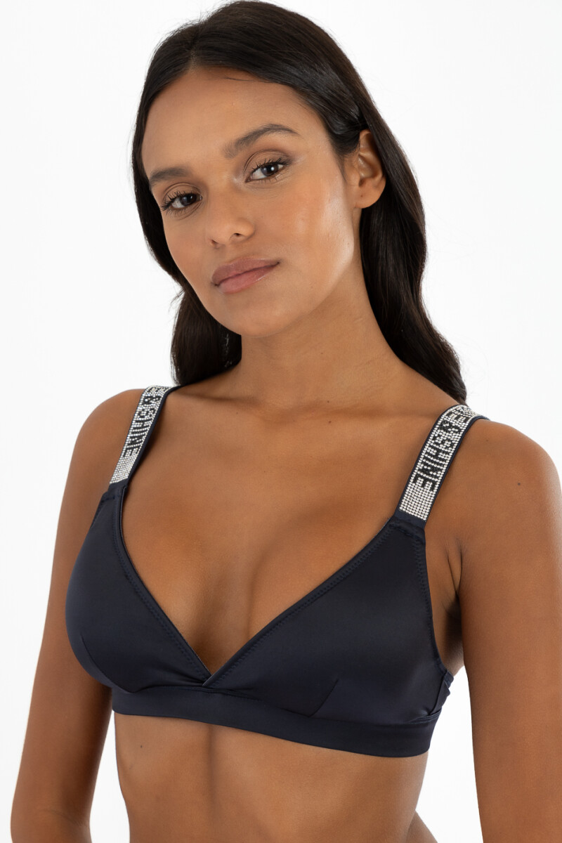 Bralet zircon Azul noche