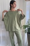 Remerón de bambú Verde agua